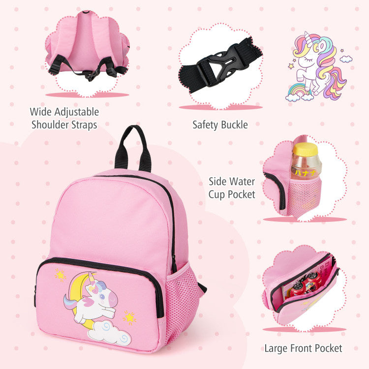 2 Pieces Kid Luggage Set with Spinner Wheels and Aluminum Handle