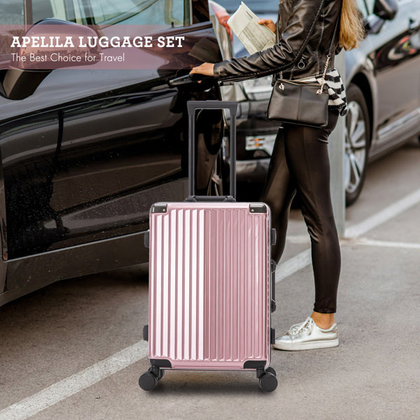 20 Inch PC Carry On Luggage Spinner Wheel Hardside Lightweight Luggage