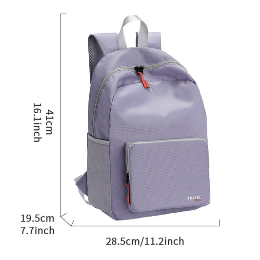 2024 Wholesale folding backpacks custom logo school backpack multifunctional casual sports backpacks